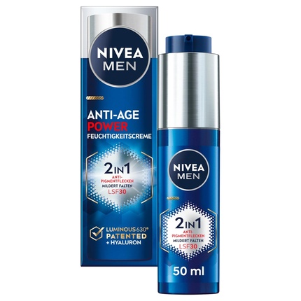 Дневной крем для мужчин Anti-Age 2in1 Power с SPF 30 для ухода за лицом Nivea
Дневной крем для мужчин Anti-Age 2in1 Power с SPF 30 для ухода за лицом Nivea