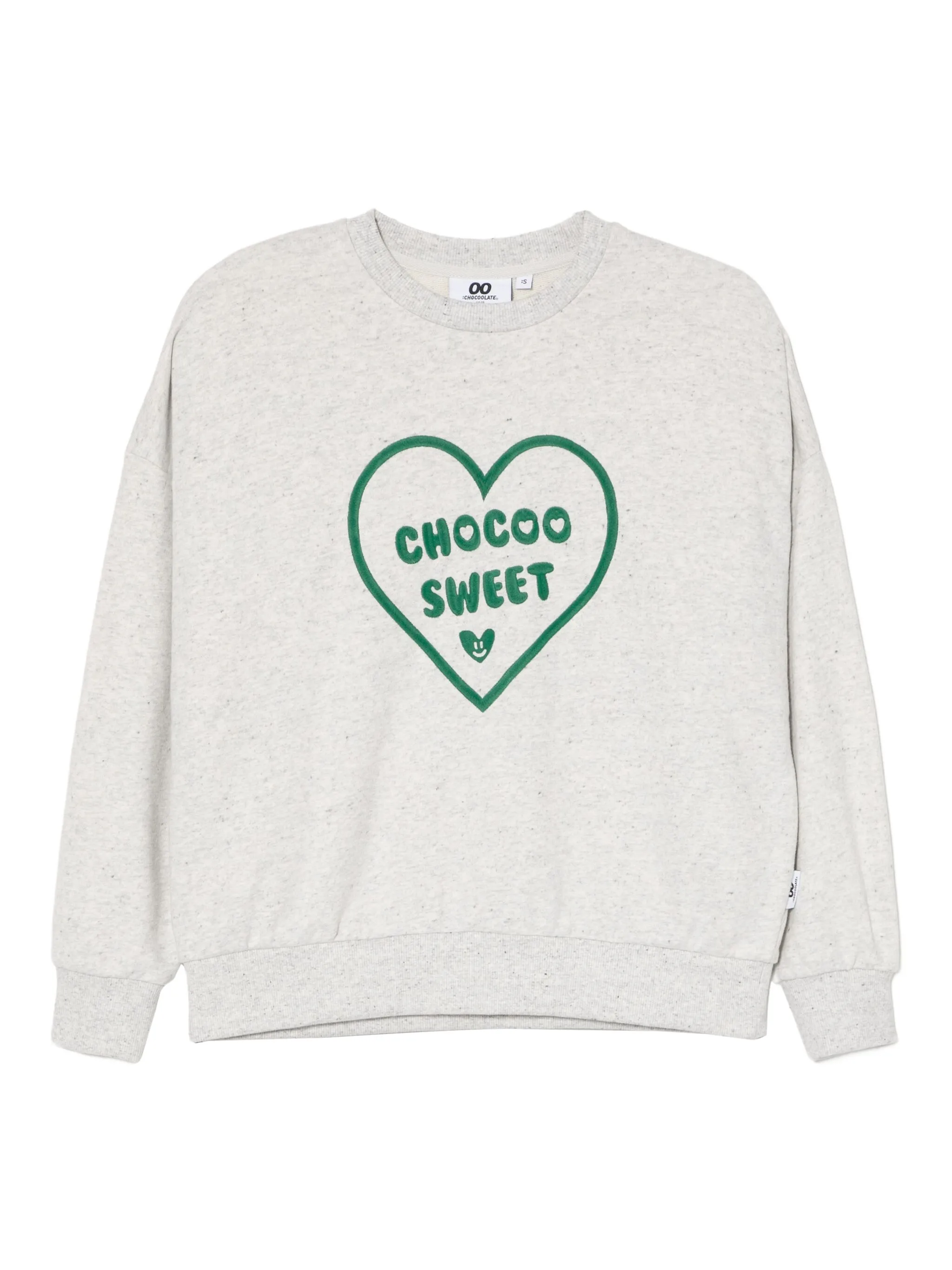 Толстовка с вышитым логотипом Chocoolate, серый
Толстовка с вышитым логотипом Chocoolate, серый