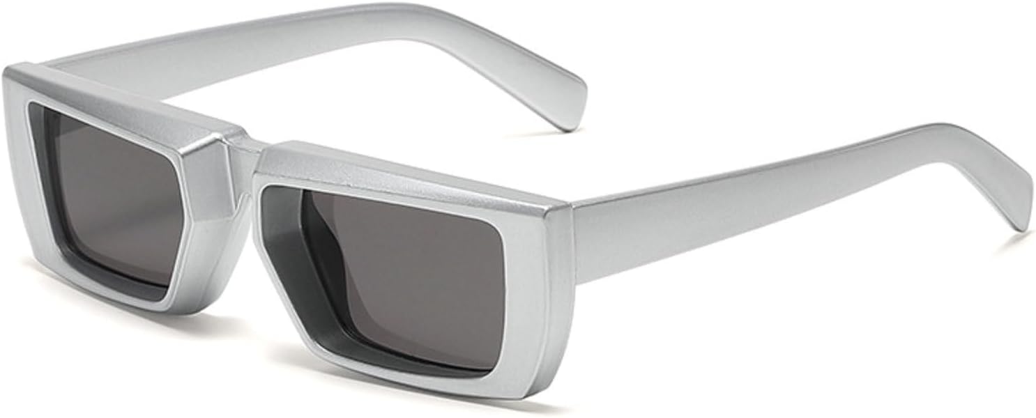 Солнцезащитные очки Y2K для мужчин и женщин, модные прямоугольные солнцезащитные очки, дизайнерские квадратные очки для мужчин, солнцезащитные очки для женщин mincl, Silver
Солнцезащитные очки Y2K для мужчин и женщин, модные прямоугольные солнцезащитные очки, дизайнерские квадратные очки для мужчин, солнцезащитные очки для женщин mincl, Silver