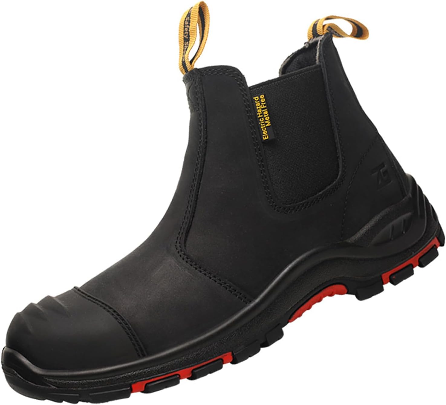 Мужские ботинки Micoklinlin с композитным носком, из натуральной кожи, челси, противоскользящие, стойкие к проколам, защитная обувь, черный
Мужские ботинки Micoklinlin с композитным носком, из натуральной кожи, челси, противоскользящие, стойкие к проколам, защитная обувь, черный