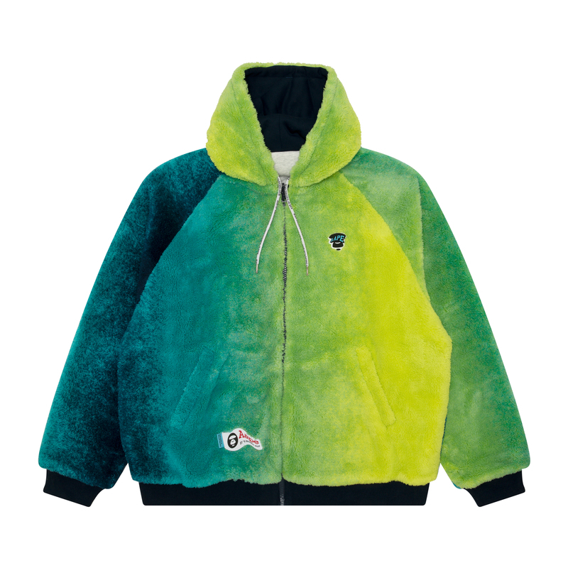 Bathing APE худи из флиса с эффектом омбре Aape, синий
Bathing APE худи из флиса с эффектом омбре Aape, синий