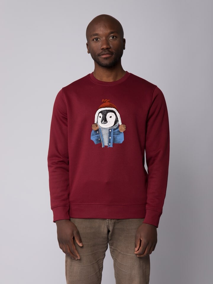 Толстовка wat Apparel Pinguin, цвет weinrot 
Толстовка wat Apparel Pinguin, цвет weinrot