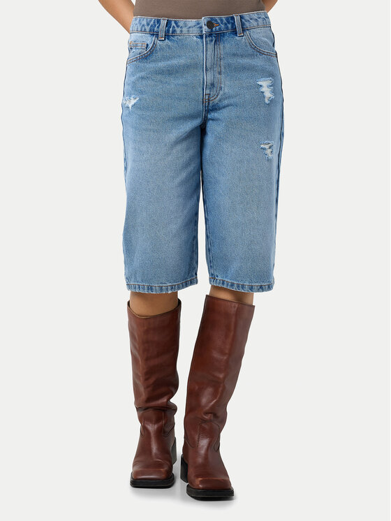 Джинсовые шорты обычного кроя Welsie 27034305 Noisy May, синий
Джинсовые шорты обычного кроя Welsie 27034305 Noisy May, синий