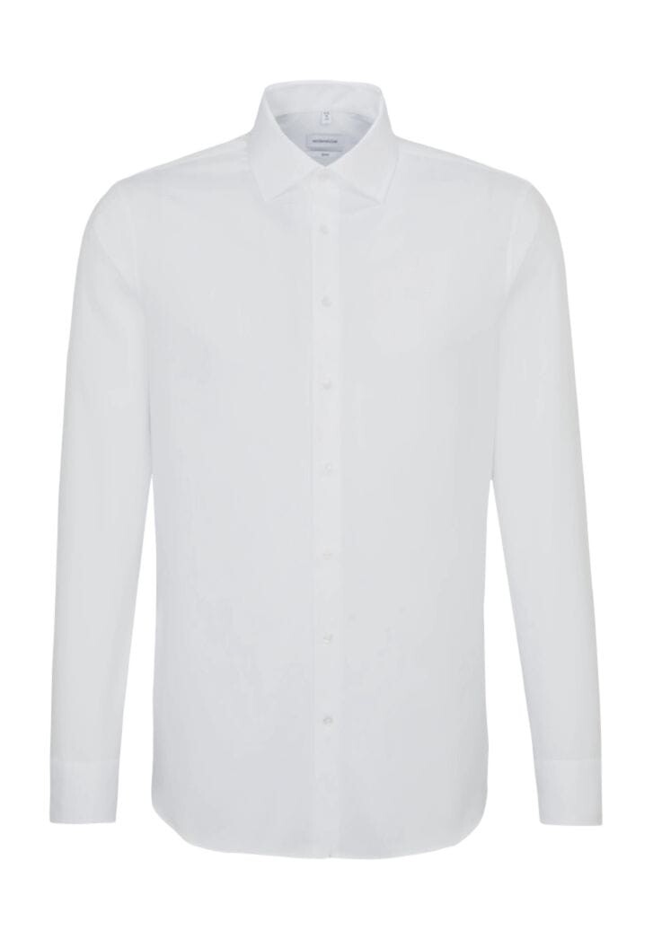 Деловая рубашка, воротник Кент, приталенный крой, мужская seidensticker, белый
Деловая рубашка, воротник Кент, приталенный крой, мужская seidensticker, белый