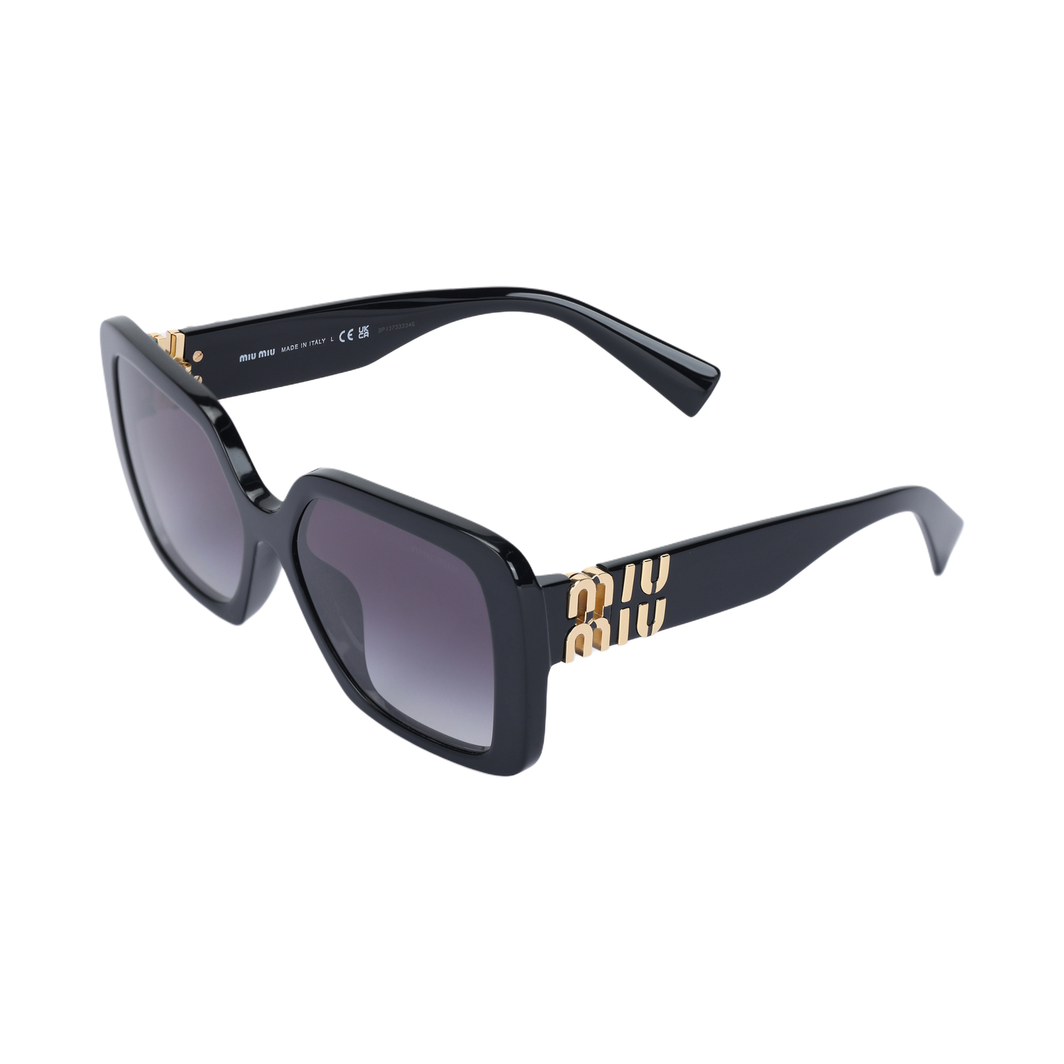 Солнцезащитные очки MIU MIU с логотипом на дужке и увеличенной оправой
Солнцезащитные очки MIU MIU с логотипом на дужке и увеличенной оправой