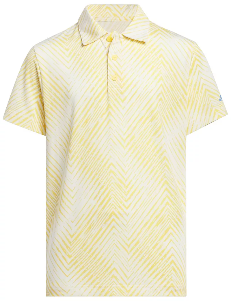 Футболка-поло для гольфа с короткими рукавами и надписью Adidas для мальчиков, цвет Semi Spark
Футболка-поло для гольфа с короткими рукавами и надписью Adidas для мальчиков, цвет Semi Spark