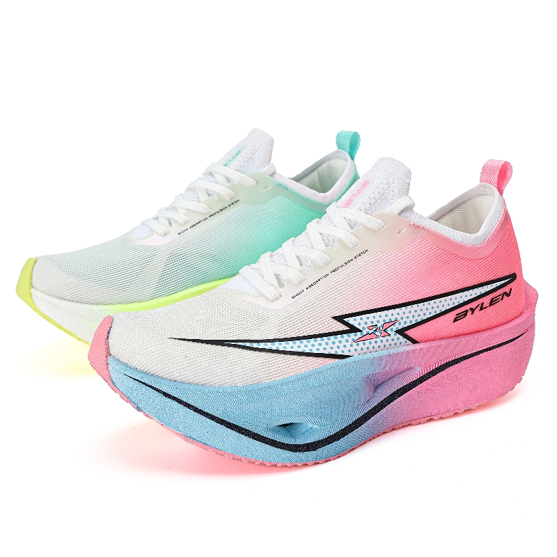 BYLEN Амортизирующие противоскользящие кроссовки с низким верхом на подлинной карбоновой пластине унисекс розово-зеленые неоновые микс, цвет Neon Pink Green
BYLEN Амортизирующие противоскользящие кроссовки с низким верхом на подлинной карбоновой пластине унисекс розово-зеленые неоновые микс, цвет Neon Pink Green