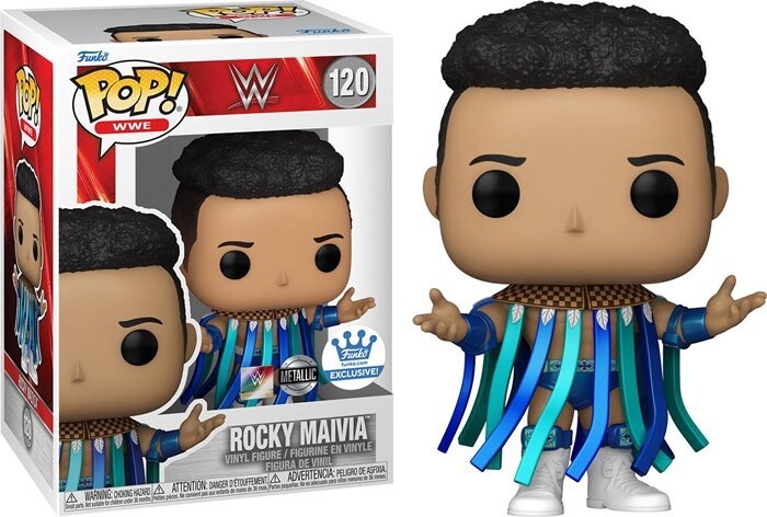 Funko POP WWE 120 Rocky Maivia, специальное издание Funko POP!
Funko POP WWE 120 Rocky Maivia, специальное издание Funko POP!