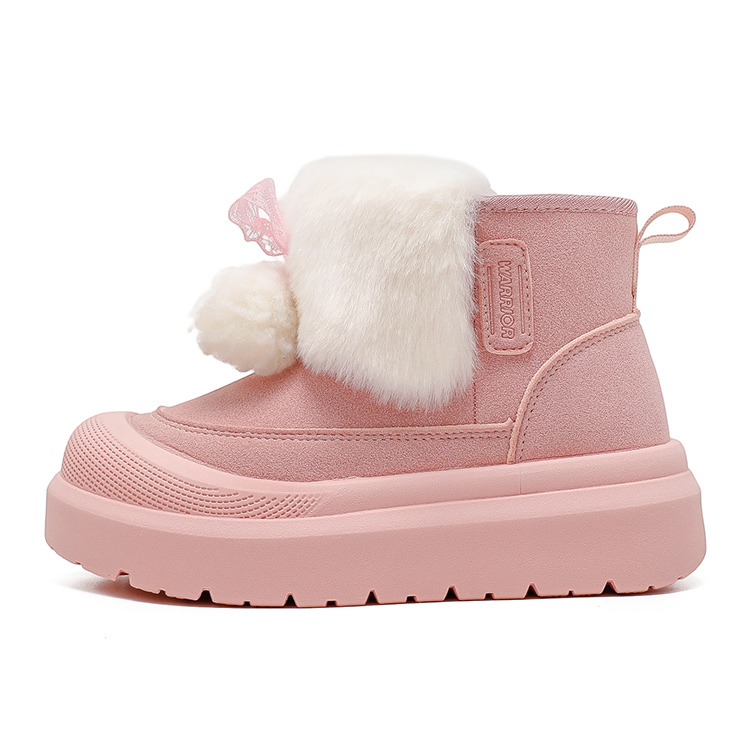 Утепленные высокие детские снежные ботинки с увеличенной высотой и устойчивостью к истиранию WARRIOR, розовый
Утепленные высокие детские снежные ботинки с увеличенной высотой и устойчивостью к истиранию WARRIOR, розовый