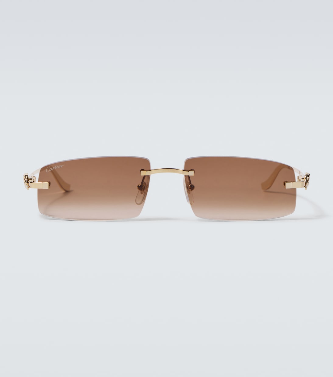 Прямоугольные солнцезащитные очки Panthère De Cartier Cartier Eyewear Collection
Прямоугольные солнцезащитные очки Panthère De Cartier Cartier Eyewear Collection