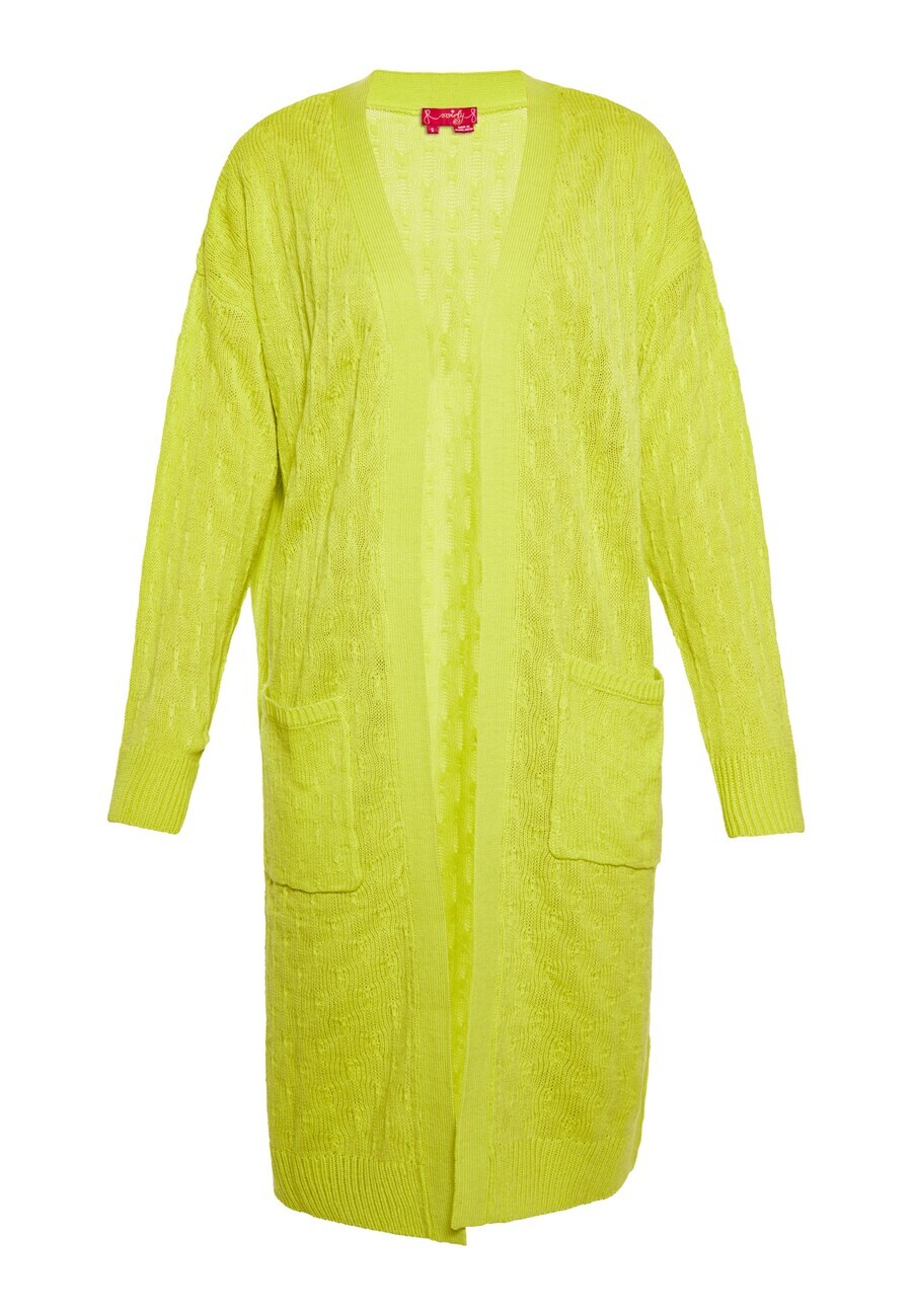 Вязаный кардиган Swirly, зеленый 
Вязаный кардиган Swirly, зеленый