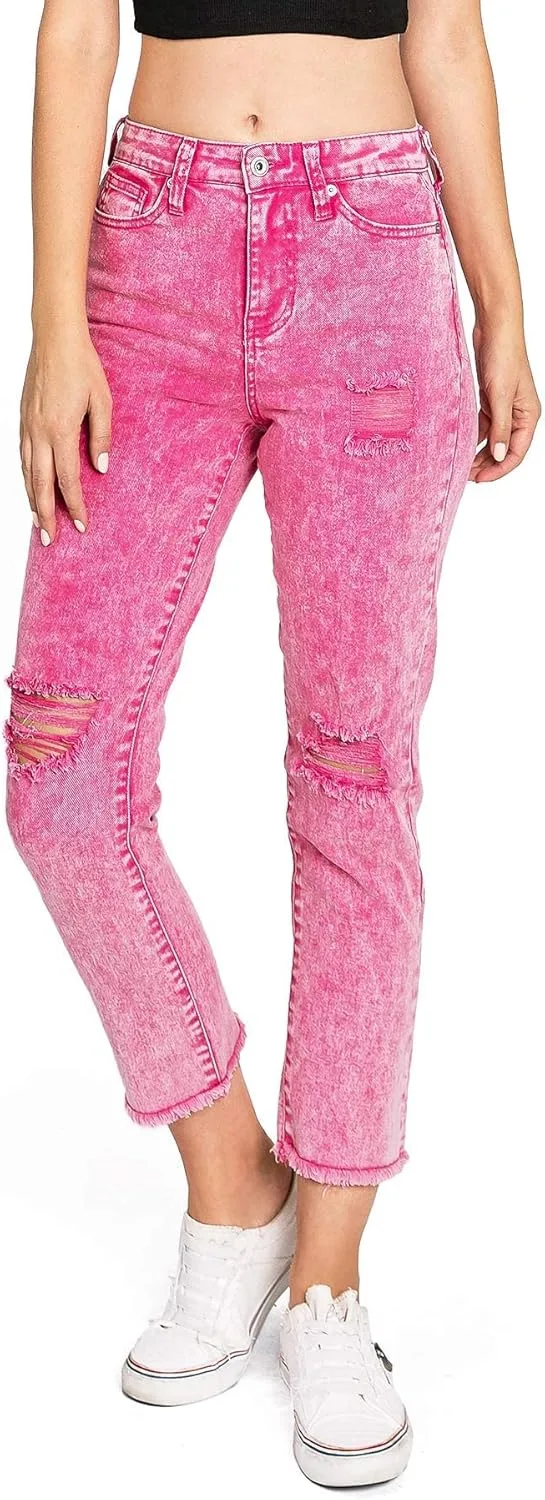 Джинсы Slim Straight Acid Hot Pink от Celebrity Pink Pink Ice
Джинсы Slim Straight Acid Hot Pink от Celebrity Pink Pink Ice