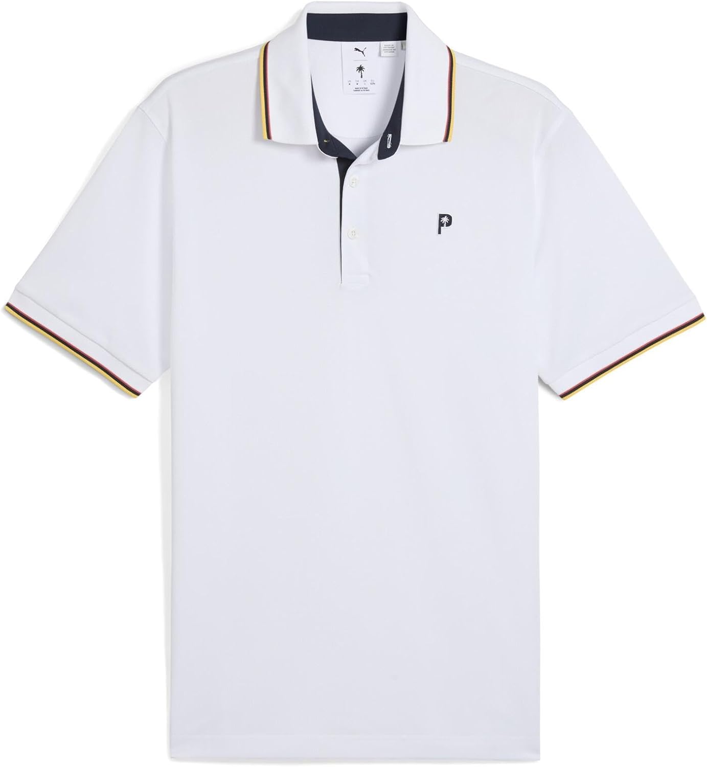 Рубашка-поло PUMA Golf x PTC с контрастной отделкой, белый
Рубашка-поло PUMA Golf x PTC с контрастной отделкой, белый