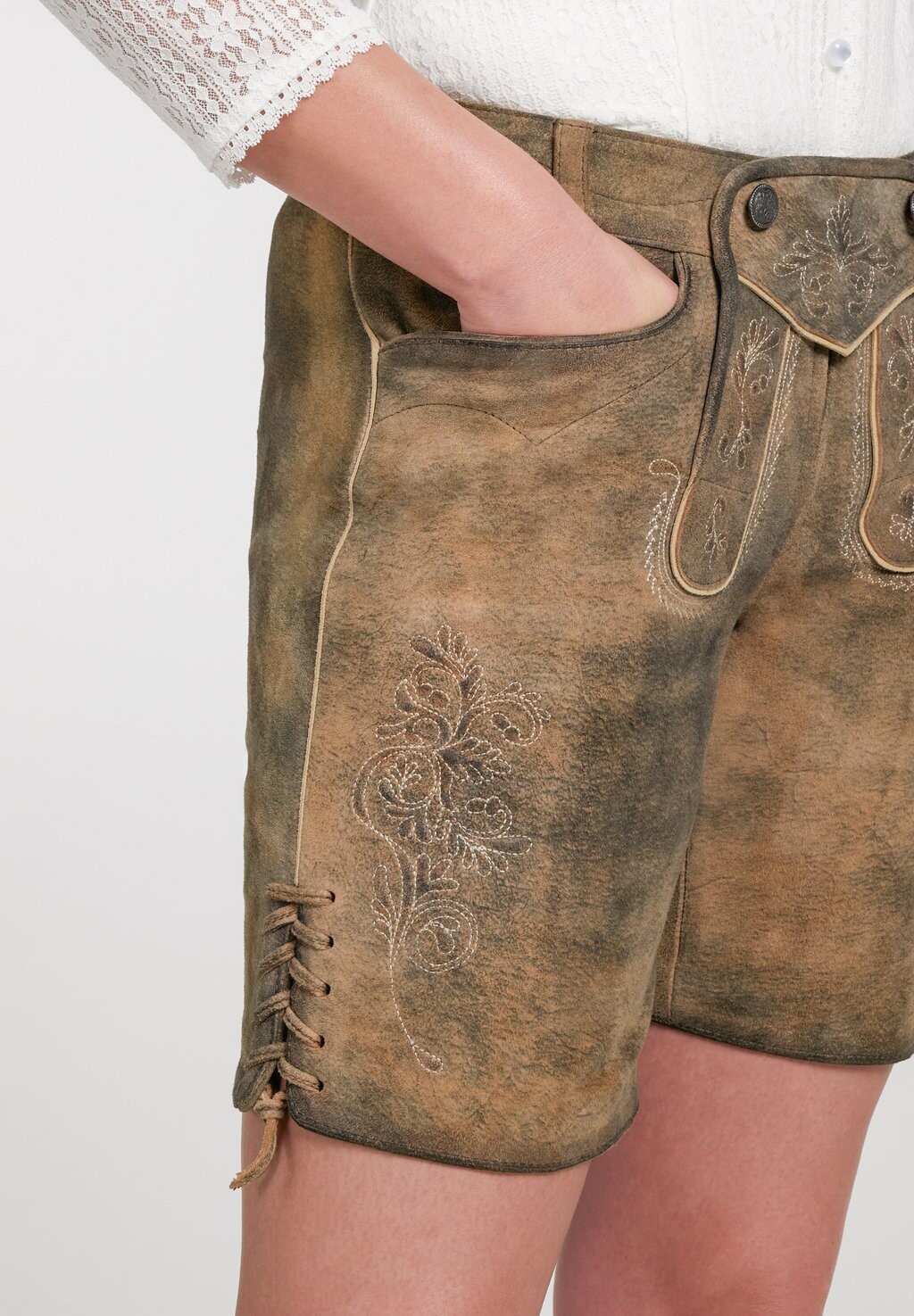 Шорты MIT ANGEDEUTETEM LATZ Spieth & Wensky, коричневый
Шорты MIT ANGEDEUTETEM LATZ Spieth & Wensky, коричневый