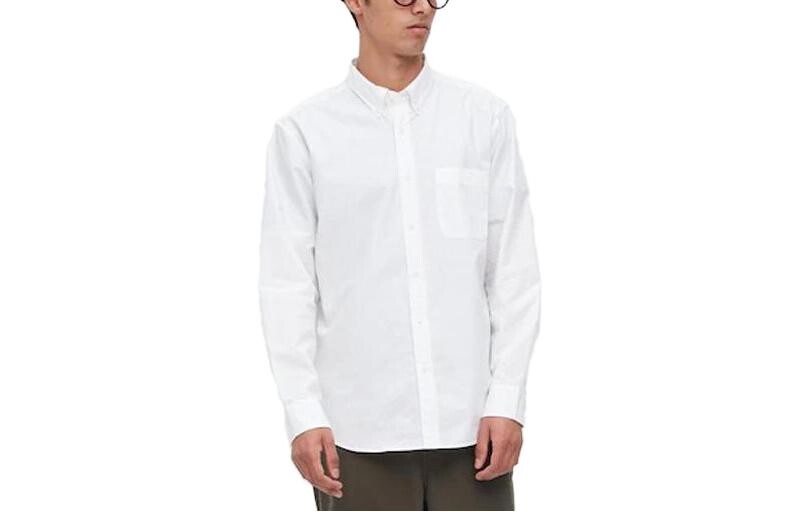 Рубашка унисекс белая Uniqlo, белый
Рубашка унисекс белая Uniqlo, белый