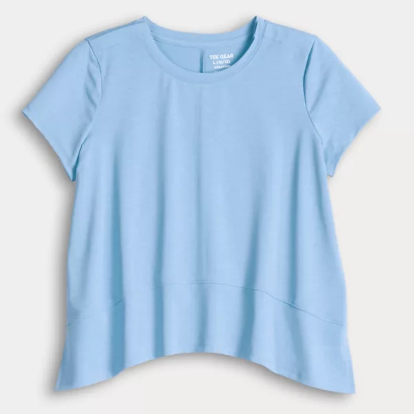 Девочки 7-16 лет адаптивная свободная футболка с круглым вырезом Tek Gear, цвет frost wind
Девочки 7-16 лет адаптивная свободная футболка с круглым вырезом Tek Gear, цвет frost wind