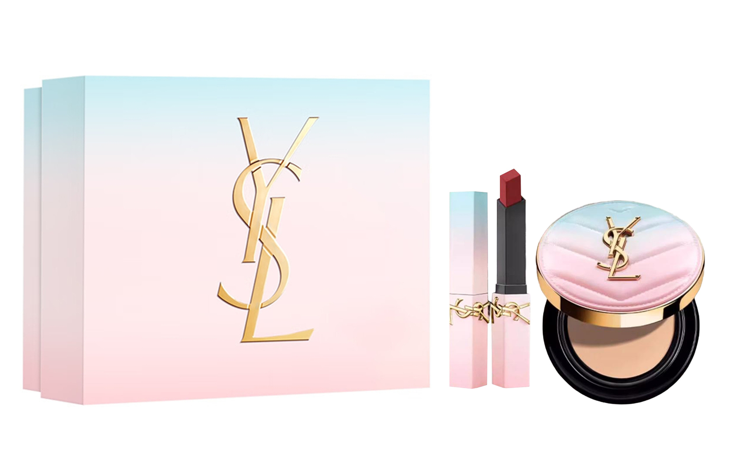 Набор косметики Twilight Dawn Box легко растушевывается, выравнивает тон кожи 2,2г+12г SAINT LAURENT
Набор косметики Twilight Dawn Box легко растушевывается, выравнивает тон кожи 2,2г+12г SAINT LAURENT