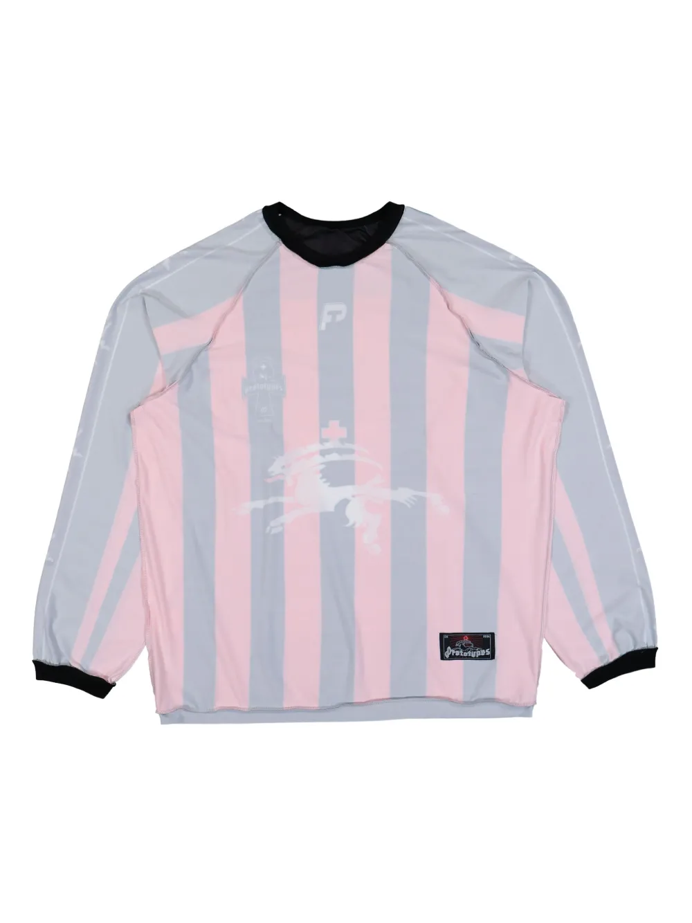 Свитшот в полоску Prototypes, красный
Свитшот в полоску Prototypes, красный