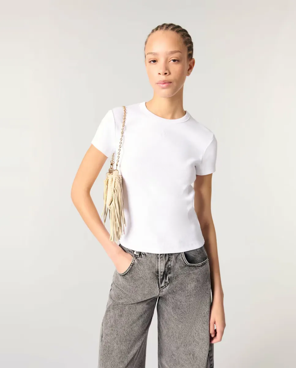 Женская хлопковая футболка Maje, белый
Женская хлопковая футболка Maje, белый