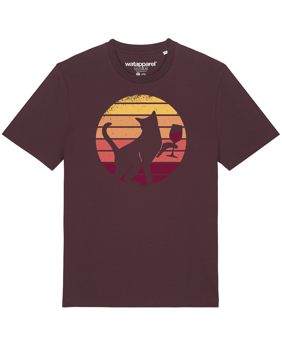Рубашка Watapparel Sunset Katze & Rotwein, темно-красный
Рубашка Watapparel Sunset Katze & Rotwein, темно-красный