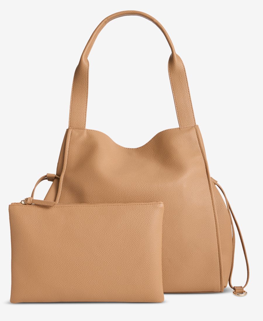 Большая однотонная сумка-тоут Jyyll со съемным чехлом On 34th, Chicory Sand
Большая однотонная сумка-тоут Jyyll со съемным чехлом On 34th, Chicory Sand