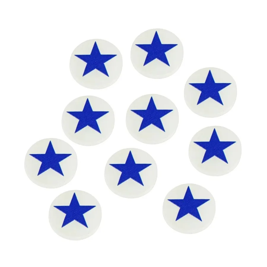 Жетоны Зимней войны времен Второй мировой войны — Американская голубая звезда, Premium Printed Game Tokens
Жетоны Зимней войны времен Второй мировой войны — Американская голубая звезда, Premium Printed Game Tokens