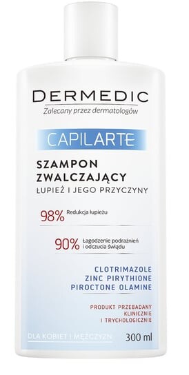 Шампунь против перхоти, 300 мл Dermedic, Capilarte
Шампунь против перхоти, 300 мл Dermedic, Capilarte