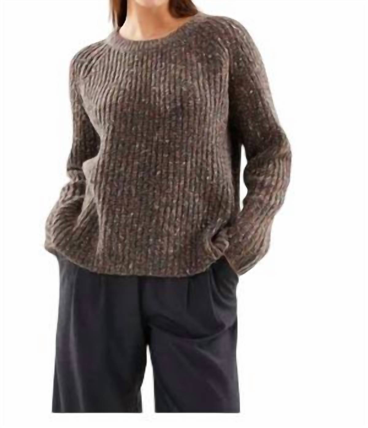 Свитер-пуловер Brian в коричневом цвете с разноцветными полосками See U Soon, Brown Multicolor
Свитер-пуловер Brian в коричневом цвете с разноцветными полосками See U Soon, Brown Multicolor