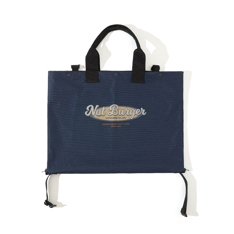 NOTHOMME Безразмерная сумка-шоппер через плечо из полиэстера темно-синий унисекс, Navy Blue 
NOTHOMME Безразмерная сумка-шоппер через плечо из полиэстера темно-синий унисекс, Navy Blue