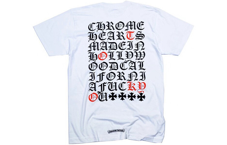Футболка унисекс Chrome Hearts, белый
Футболка унисекс Chrome Hearts, белый