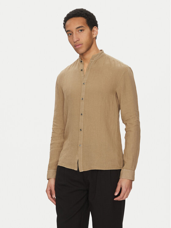 Рубашка облегающего кроя Elvory 50490740 Hugo, бежевый
Рубашка облегающего кроя Elvory 50490740 Hugo, бежевый