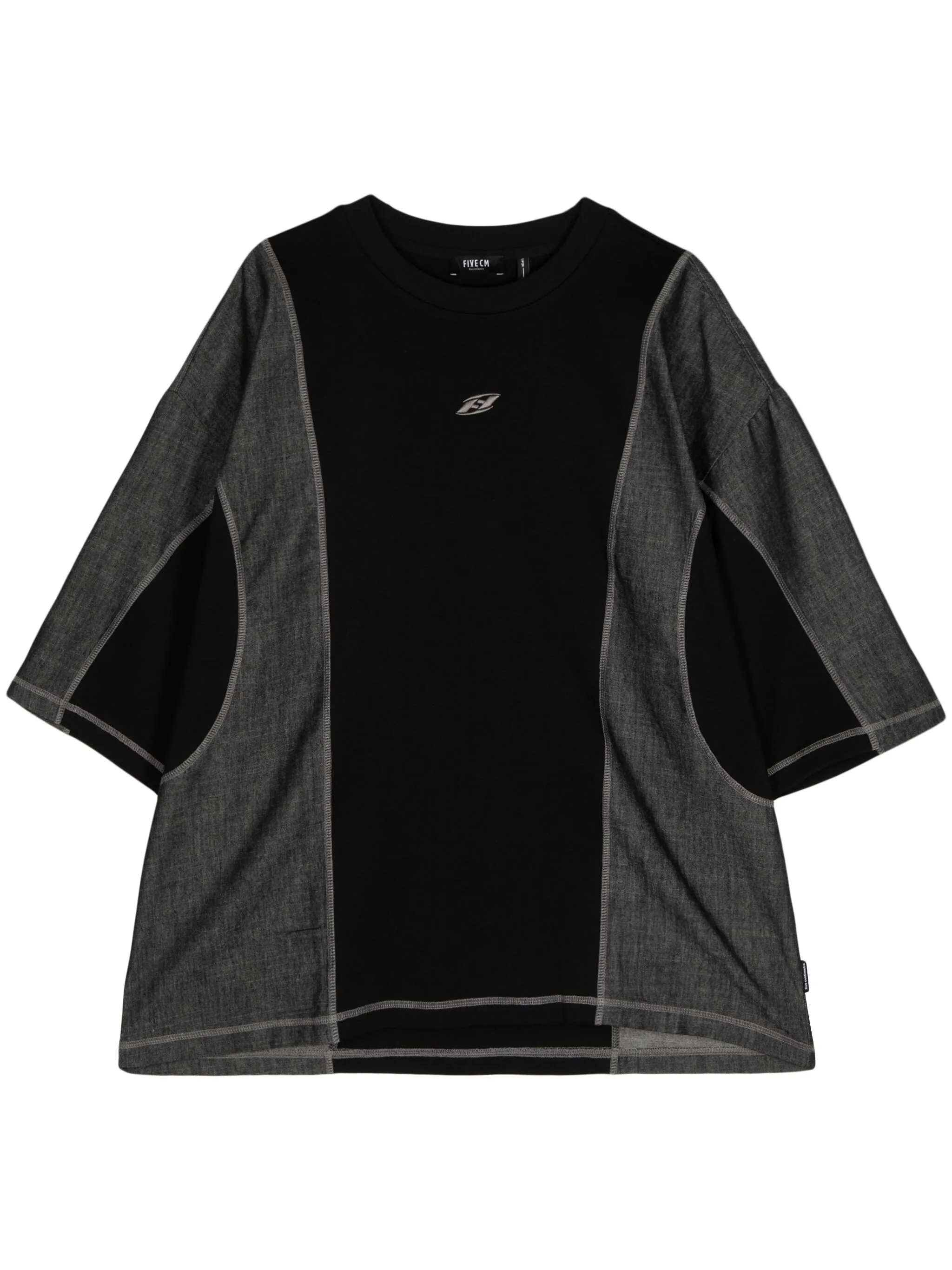 Футболка в стиле колор-блок Five Cm, черный
Футболка в стиле колор-блок Five Cm, черный