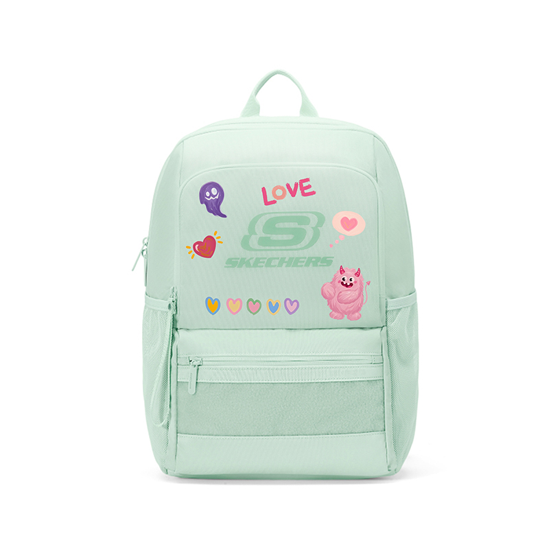 Большой унисекс рюкзак из полиэстера разноцветный Skechers, зеленый
Большой унисекс рюкзак из полиэстера разноцветный Skechers, зеленый
