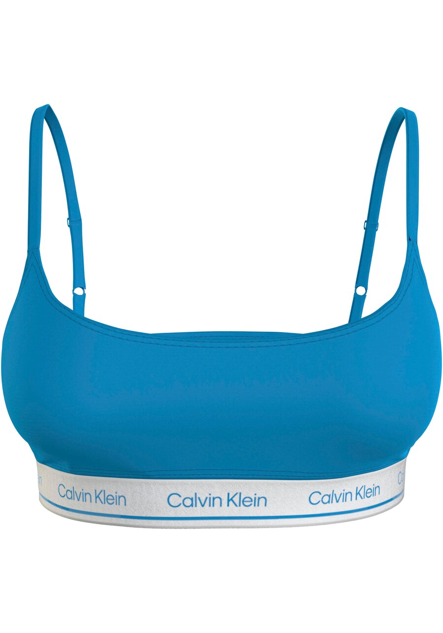 Топ бикини-бралетт Calvin Klein Swimwear Meta Legacy, синий
Топ бикини-бралетт Calvin Klein Swimwear Meta Legacy, синий