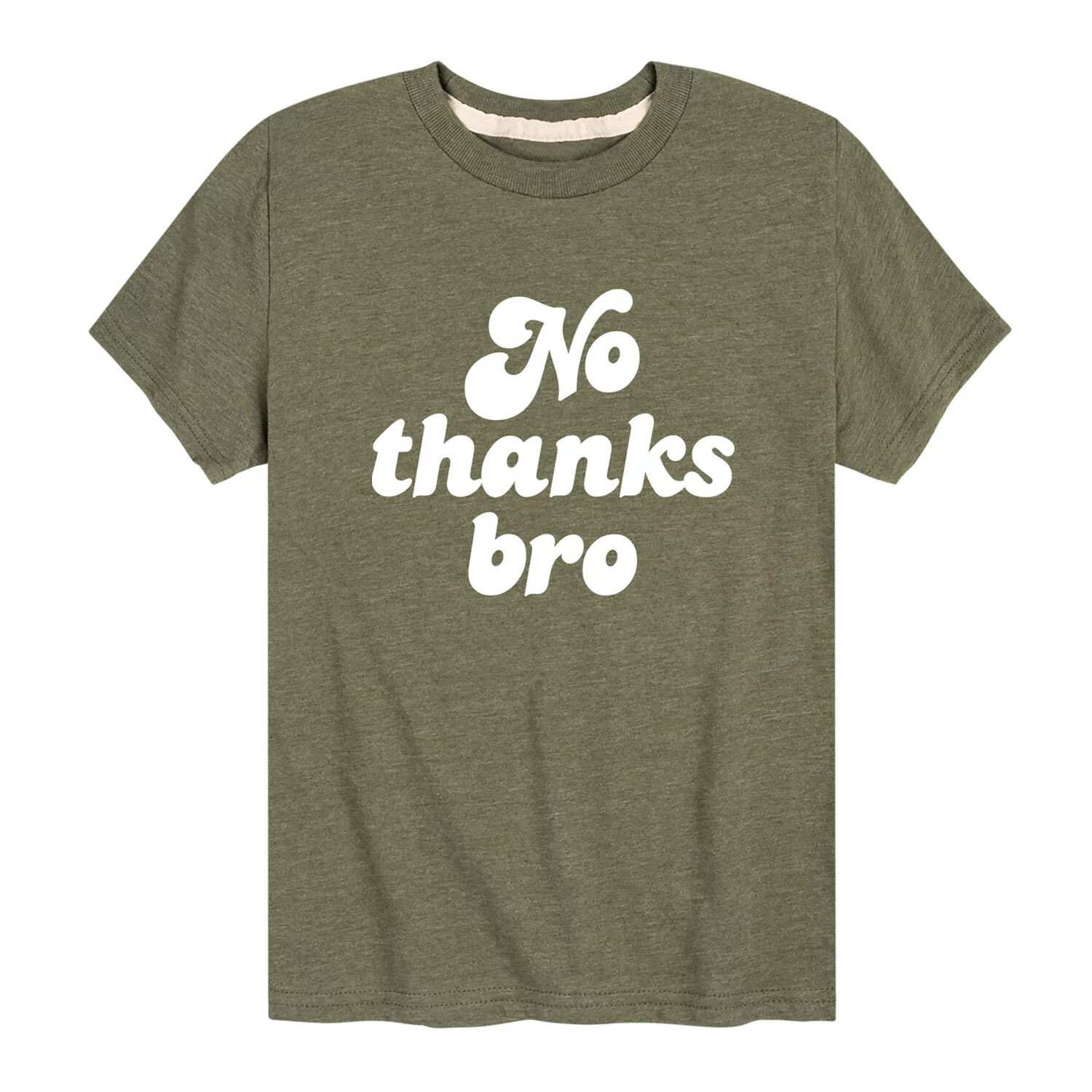 Футболка с рисунком для мальчиков 8–20 лет «Нет, спасибо, братан» Licensed Character
Футболка с рисунком для мальчиков 8–20 лет «Нет, спасибо, братан» Licensed Character