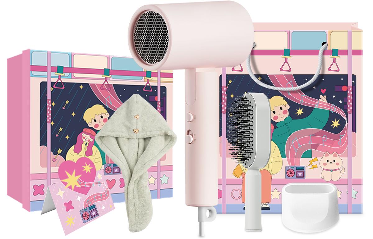 Фен для волос с отрицательными ионами H101 Mi, H101 Pink Festive Exclusive Box
Фен для волос с отрицательными ионами H101 Mi, H101 Pink Festive Exclusive Box