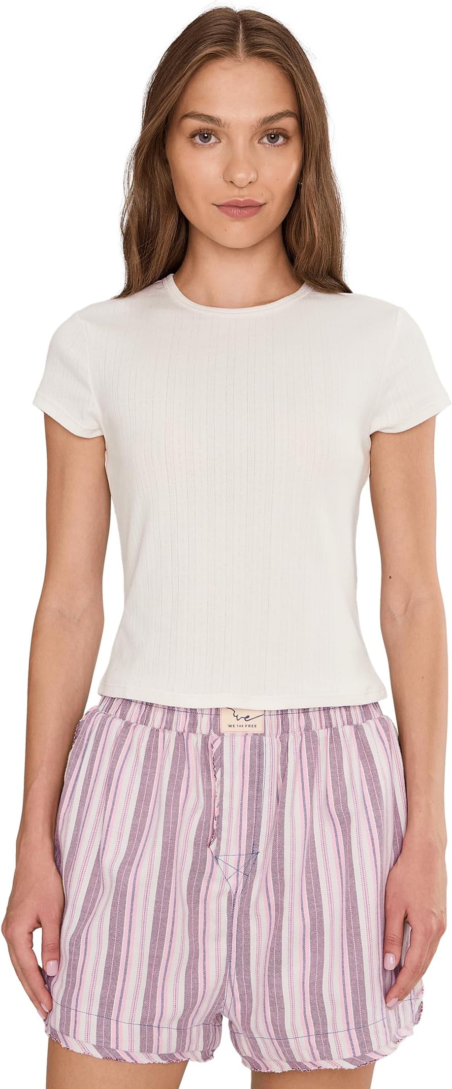 Футболка Free People Wait A Minute Baby Tee, Oatmeal
Футболка Free People Wait A Minute Baby Tee, Oatmeal