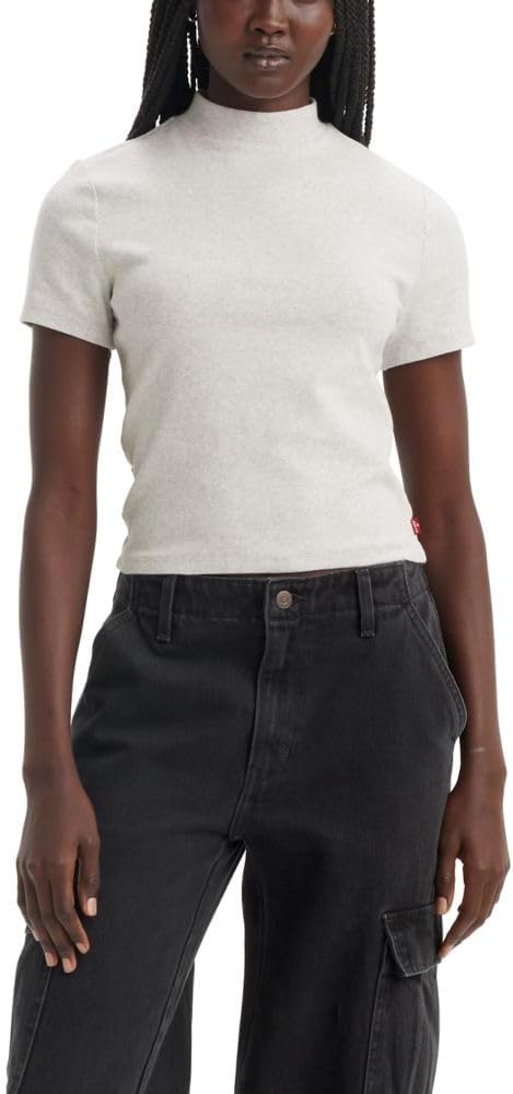 Женская футболка Levi's Effortless с коротким рукавом, (New) Orbit Heather Gray
Женская футболка Levi's Effortless с коротким рукавом, (New) Orbit Heather Gray