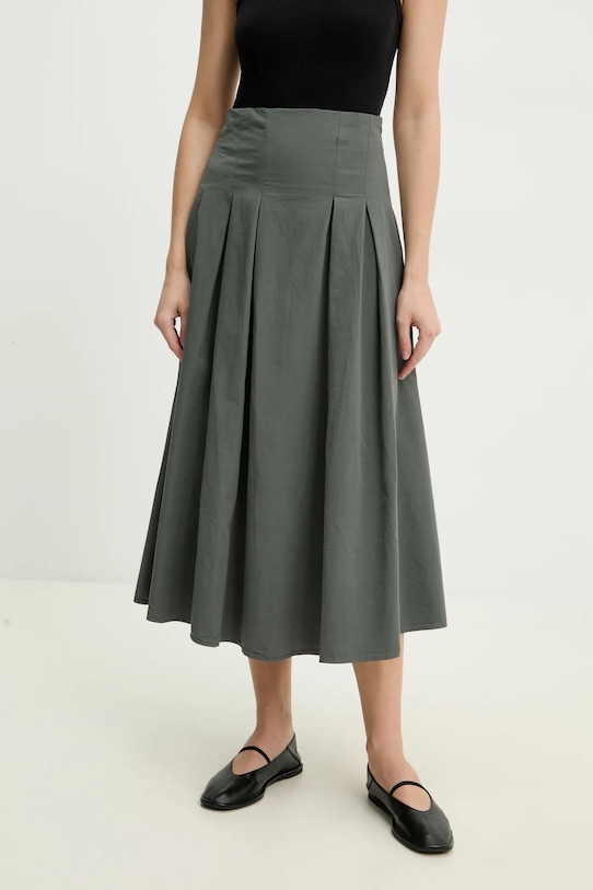 Хлопковая юбка Answear.Lab, зеленый
Хлопковая юбка Answear.Lab, зеленый