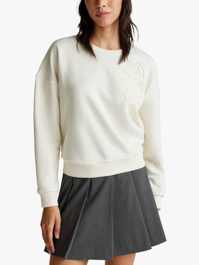 Текстурированный свитшот из хлопковой смеси с цветочным принтом Benetton, White
Текстурированный свитшот из хлопковой смеси с цветочным принтом Benetton, White