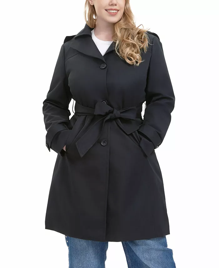 Женский водонепроницаемый плащ Ivy с капюшоном больших размеров BGSD, черный
Женский водонепроницаемый плащ Ivy с капюшоном больших размеров BGSD, черный