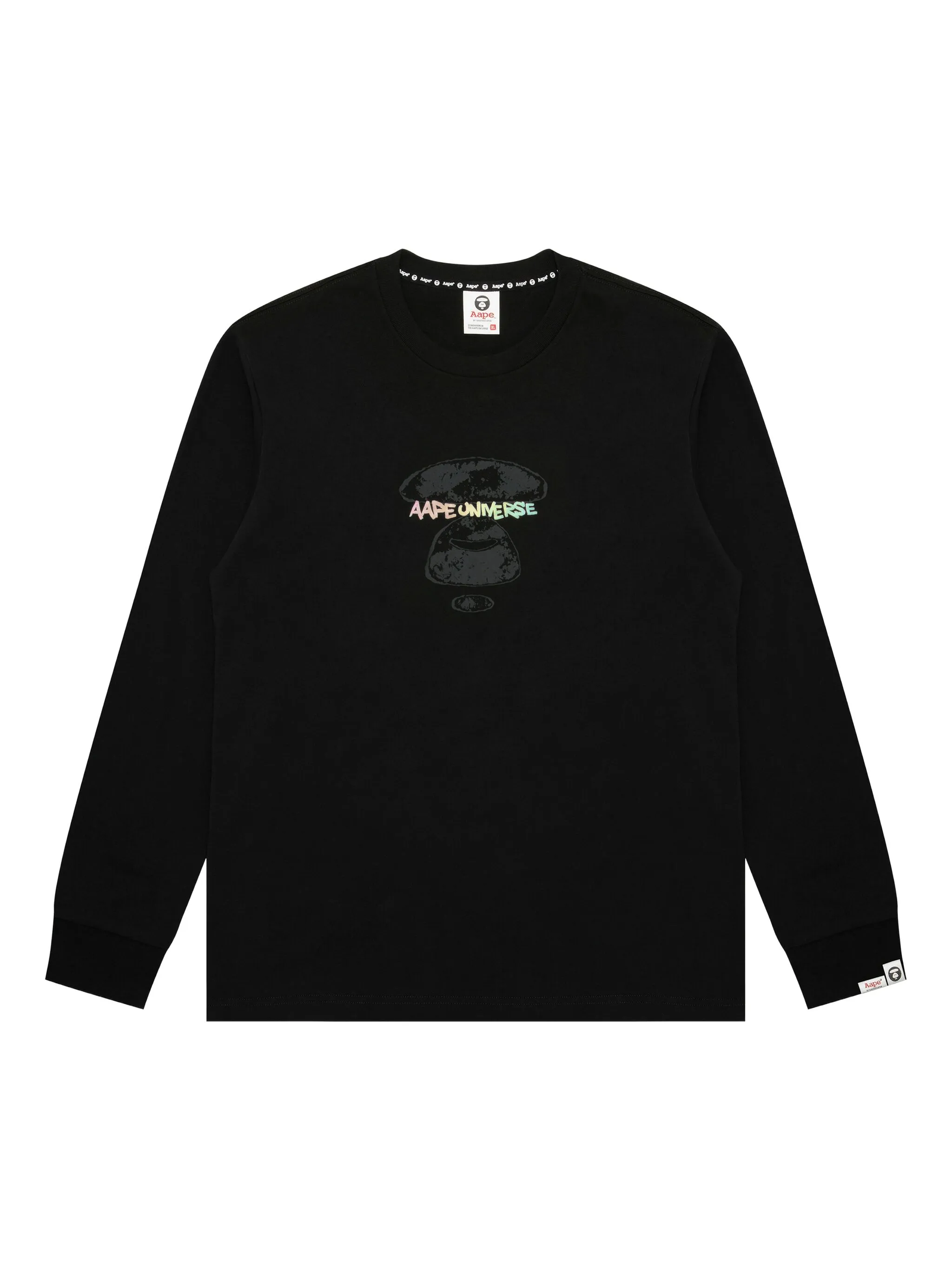 Футболка с длинными рукавами Aape By A Bathing Ape, черный
Футболка с длинными рукавами Aape By A Bathing Ape, черный