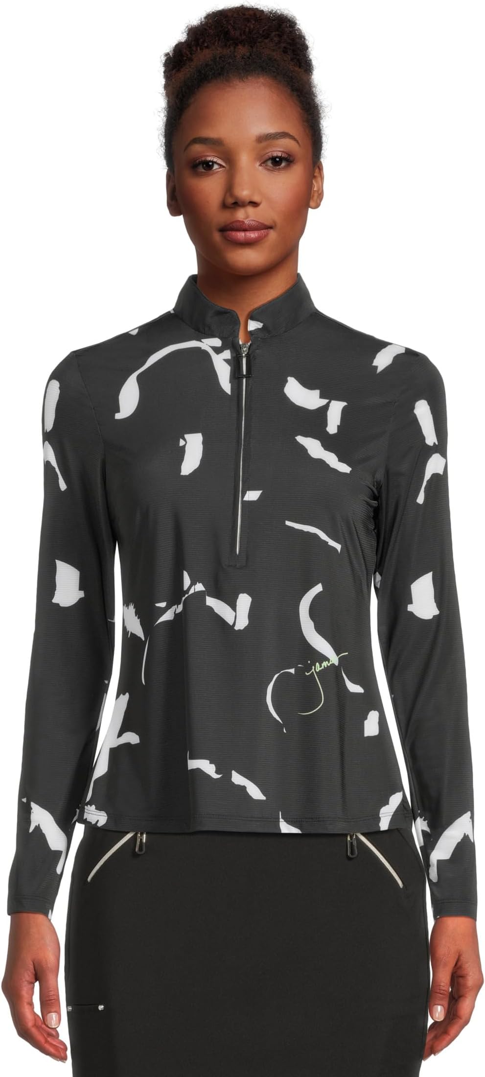 Топ Jamie Sadock Sunsense Andalouse Print Long Sleeve 1/4 Zip Sun Protection Top, Black
Топ Jamie Sadock Sunsense Andalouse Print Long Sleeve 1/4 Zip Sun Protection Top, Black