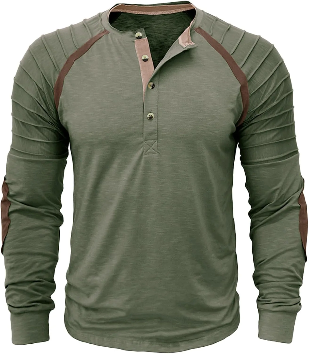 Мужская футболка Henley с длинным рукавом Auwer
Мужская футболка Henley с длинным рукавом Auwer