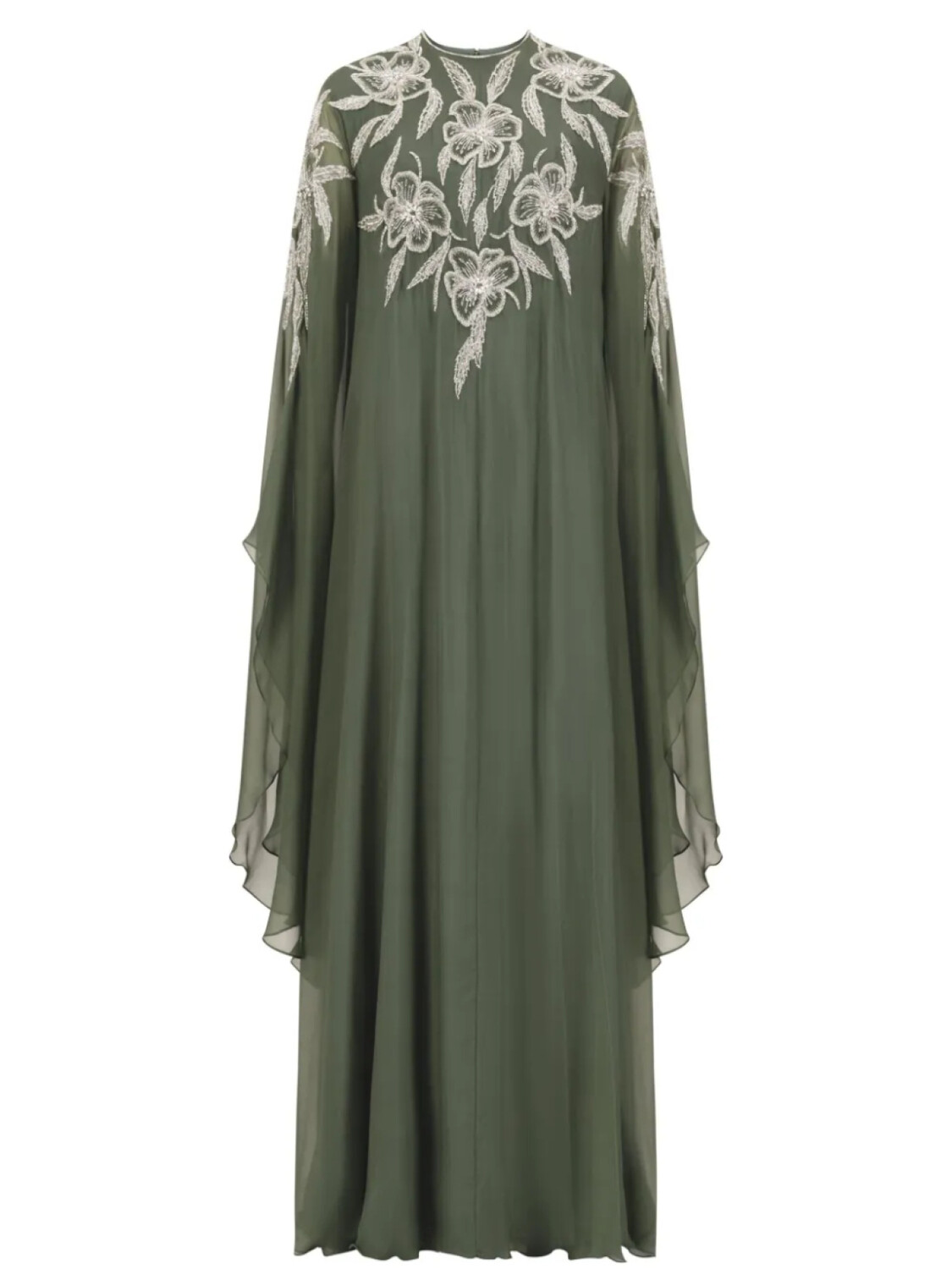 Dina Melwani декорированное платье, зеленый
Dina Melwani декорированное платье, зеленый