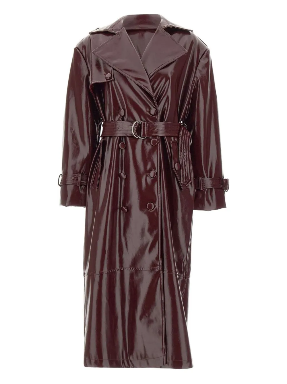 Виниловый тренчкот с поясом TWENTY FOURHAITCH, красный
Виниловый тренчкот с поясом TWENTY FOURHAITCH, красный