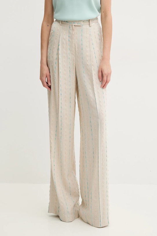 Брюки с добавлением льна Fracomina, бежевый
Брюки с добавлением льна Fracomina, бежевый