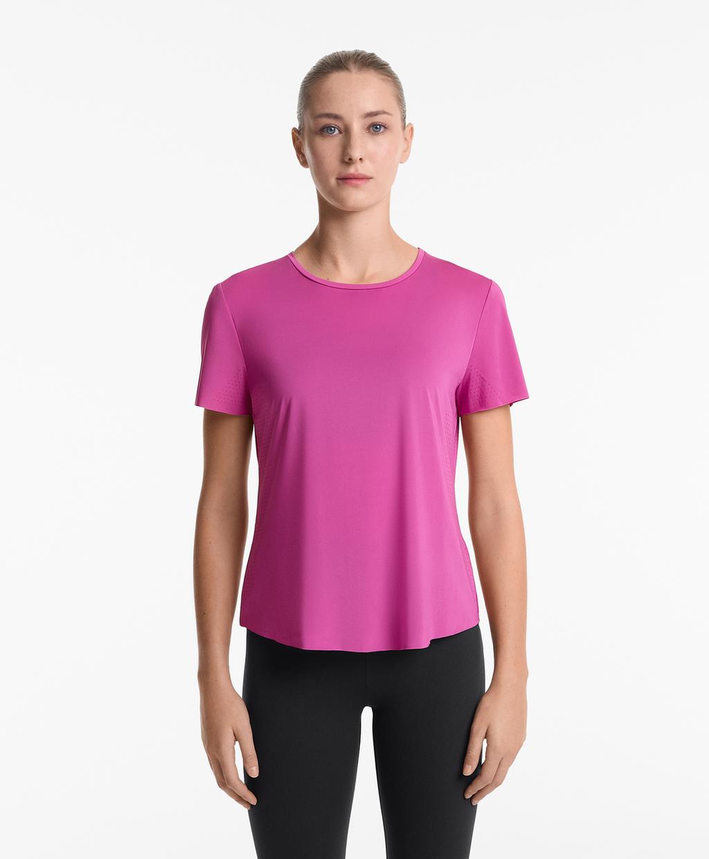 Техническая футболка с микроперфорированными короткими рукавами Oysho, цвет Bright Pink
Техническая футболка с микроперфорированными короткими рукавами Oysho, цвет Bright Pink