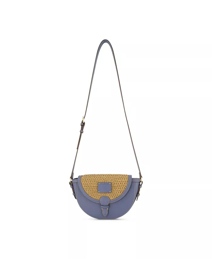 Сумка через плечо из рафии и полиуретана с клапаном Tommy Bahama, синий
Сумка через плечо из рафии и полиуретана с клапаном Tommy Bahama, синий