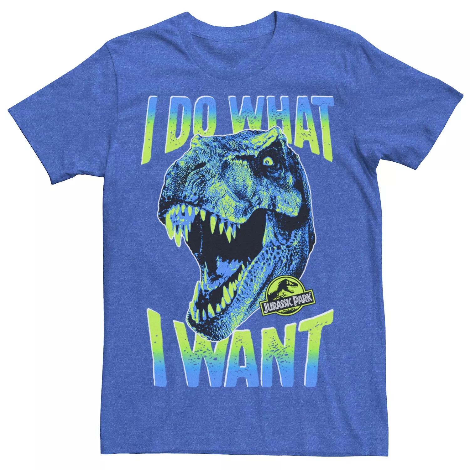 Мужская футболка Jurassic Park T-Rex I Do What I Want Licensed Character
Мужская футболка Jurassic Park T-Rex I Do What I Want Licensed Character